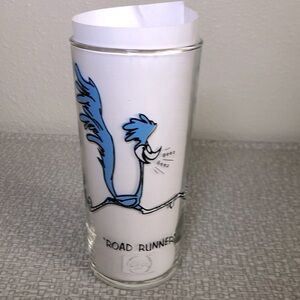 1973 Road Runner Pepsi Collector Series Tall Glass Warner Bros Looney Tunes EUC